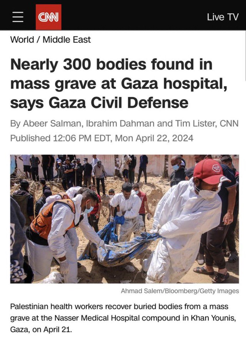 Joe Biden, Antony Blinken, and Lloyd Austin all claim genocide is not taking place in Gaza The facts on the ground reveal mass grave exterminations reminiscent of fascist barbarism of the 20th century All these of Palestinians have been killed by US-UK-EU weaponry…