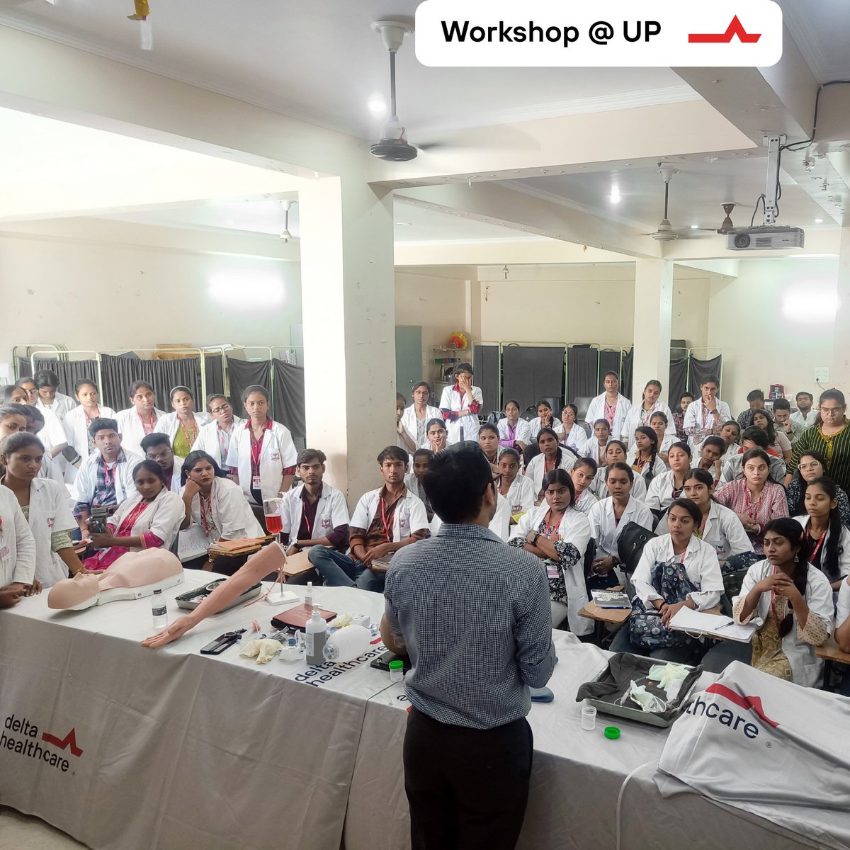 In Ghaziabad.
#medicaleducation

Passionate Trainers | Well-crafted Products #patientsafety

our flourishing | purpose-driven new initiative
#skillstraining

Would you like to arrange a training session at your institute/hospital ?
Contact our dynamic #team