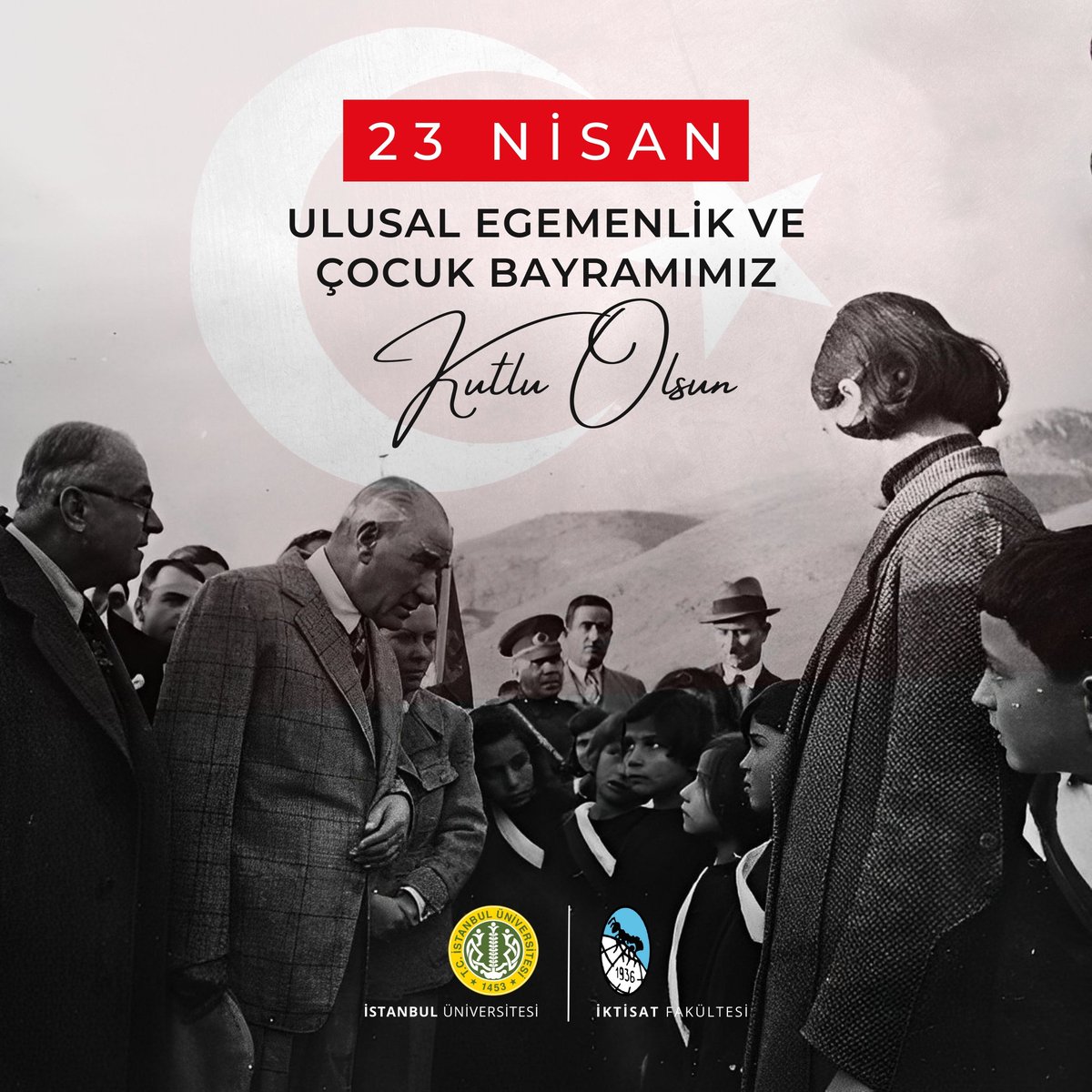 Bugün, ulusal egemenliğimizin ve çocuklarımızın bayramı olan 23 Nisan'ı coşkuyla kutluyoruz. Büyük önderimiz Mustafa Kemal Atatürk'ün millete emanet ettiği bu kutsal değer, bağımsızlığımızın ve Cumhuriyetimizin teminatıdır. Çocuklarımız, geleceğimizin güvencesi ve umududur.