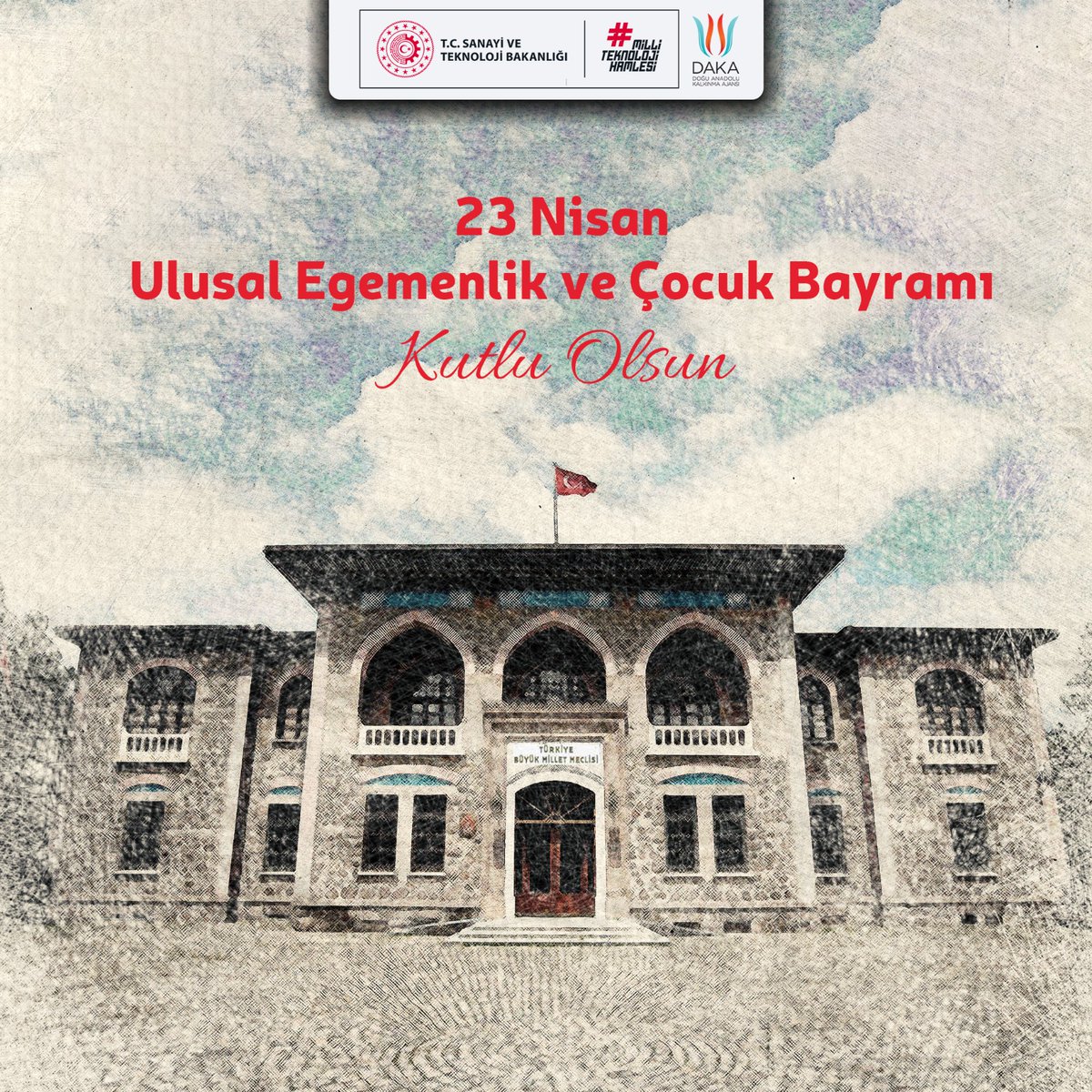 🇹🇷 Türkiye Büyük Millet Meclisi’nin 104. kuruluş yıldönümü ve 23 Nisan Ulusal Egemenlik ve Çocuk Bayramı kutlu olsun. #TBMM104Yaşında #23NisanKutluOlsun