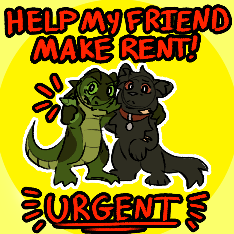 HELP MY DISABLED + TRANS FRIEND MAKE RENT BY THE END OF APRIL!!!!! I AM DOING REQUESTS FOR PROOF OF DONATION!! #MutualAid #emergencycommissions #donation #fundraiser