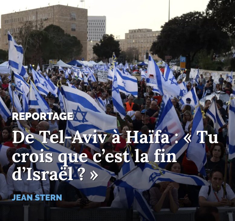 «Tout semble parfois normal à deux heures de Gaza. C’est dingue pour moi qu’Israël ait réussi à créer des réalités différentes à Haïfa, à Gaza, à Jérusalem et dans les territoires». Mon reportage pour @OrientXXI orientxxi.info/magazine/de-te