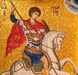 ❤️🏴󠁧󠁢󠁥󠁮󠁧󠁿Happy St Georges day!❤️🏴󠁧󠁢󠁥󠁮󠁧󠁿 He came from Cappadocia an ancient Christian land a young, brave Christian Martyr with a fine lance in his hand. We share him with some other lands... this fine and noble saint so let us wave the St George flag with joy, without complaint!