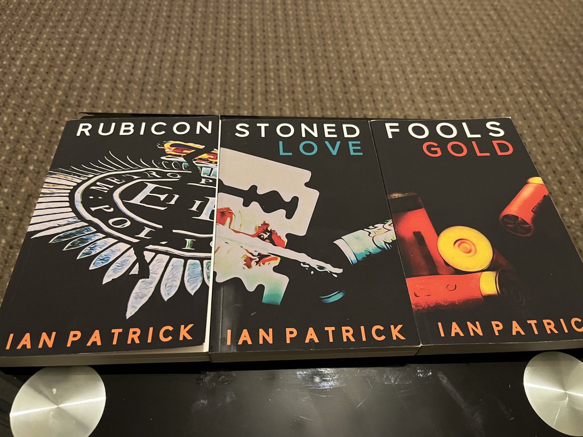 I wanted to say a big big thank you to @IprAuthor for kindly sending me two gifted copies of new versions of the Sam Batford police procedural thriller series thank you so much my friend I loved reading Rubicon and Stoned Love I can not wait to read them again with the new titles