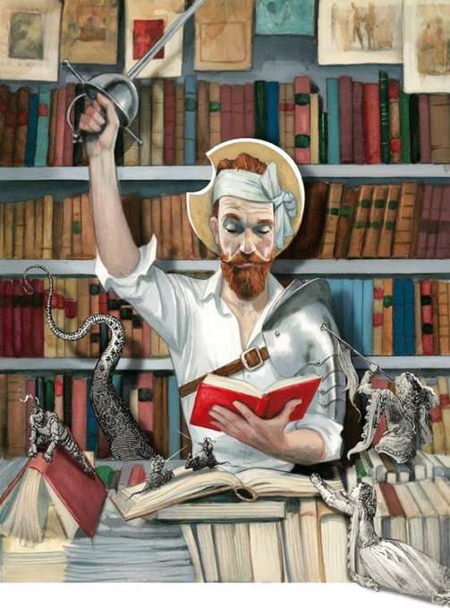 evam_gb's tweet photo. El #23abril de 1616 fallecían #Cervantes #Shakespeare y #GarcilasodelaVega, fecha simbólica para la #literatura que fue la escogida por la @UNESCO para celebrar el #DíaMundialDelLibroydelDerechodeAutor 

#DíaDelLibro #SantJordi #FelizMartes #libros
Il. @FVicente_Illust https://t.co/EGOmKbkGKs