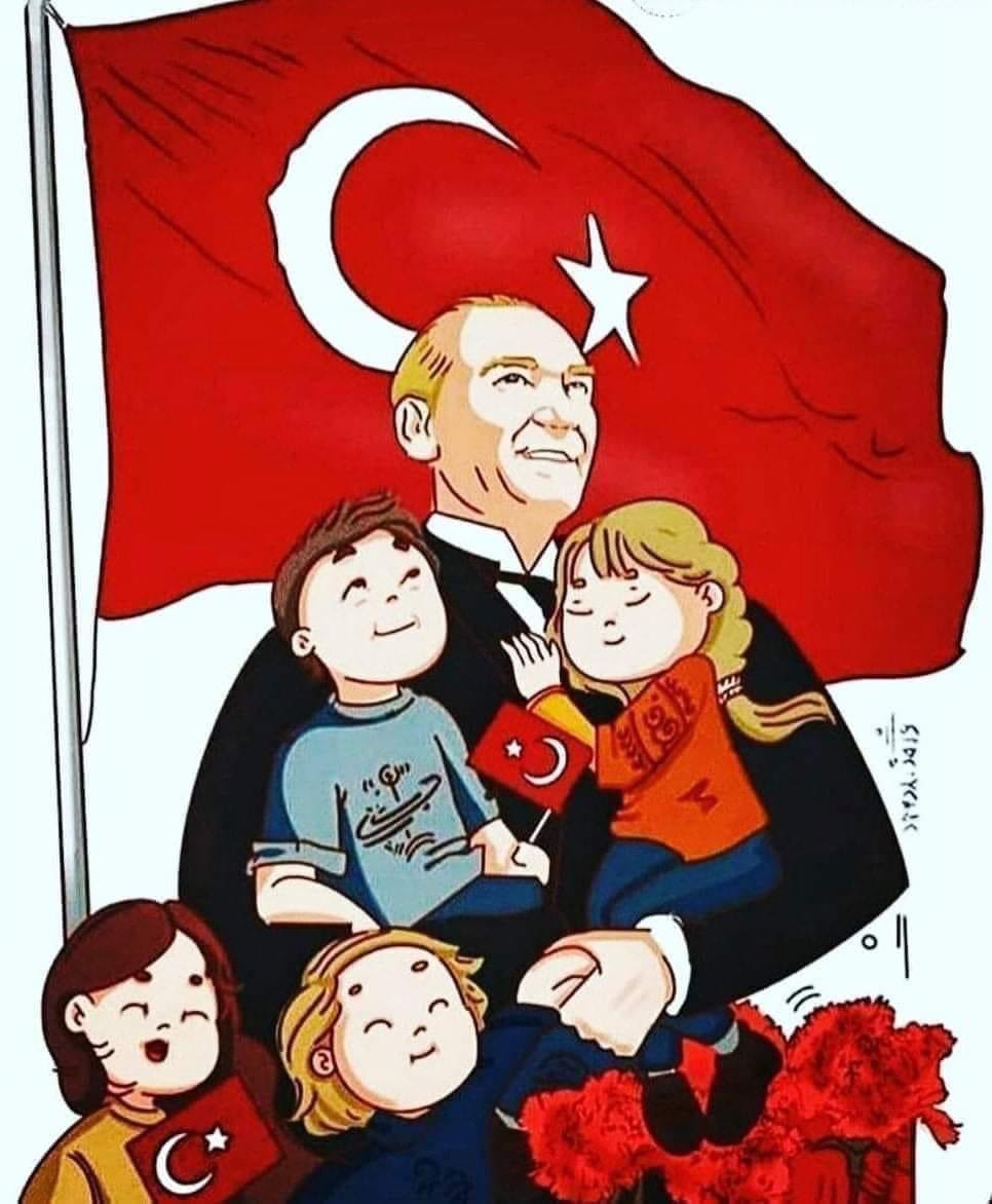 Sadece Büyük Liderler Geleceği küçük kalplere emanet eder...♥️ Her notayı ve rengi kalplerinde barındıran tüm dünya çocuklarının, 23 Nisan Ulusal Egemenlik ve Çocuk Bayramı Kutlu Olsun...💞 #23Nisan1920 #CocukBayramı #Atatürk #BaşKomutan #TBMM104YAŞINDA #Türkiyem🇹🇷 #Fenerbahçe