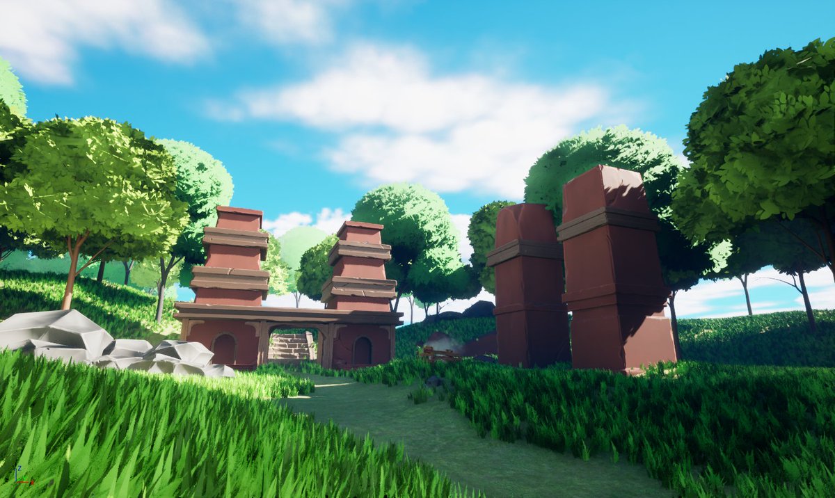 Marselinahikki's tweet image. #3D #Modular3D #Environment #UnrealEngine5
