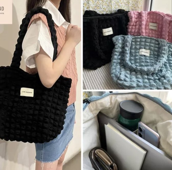 euphoricbloom12's tweet photo. Rekomendasi Tote Bag Lucu🦋
- a thread

#tas #taswanita #tasselempangwanita #tasimport #totebag #totebagwanita #taskuliah #taslucu #taspuffy #tasfluffy #taskorea #tasaesthetic #taslucu #fashion #fashionshopee #style https://t.co/qHGu3lU5Nr