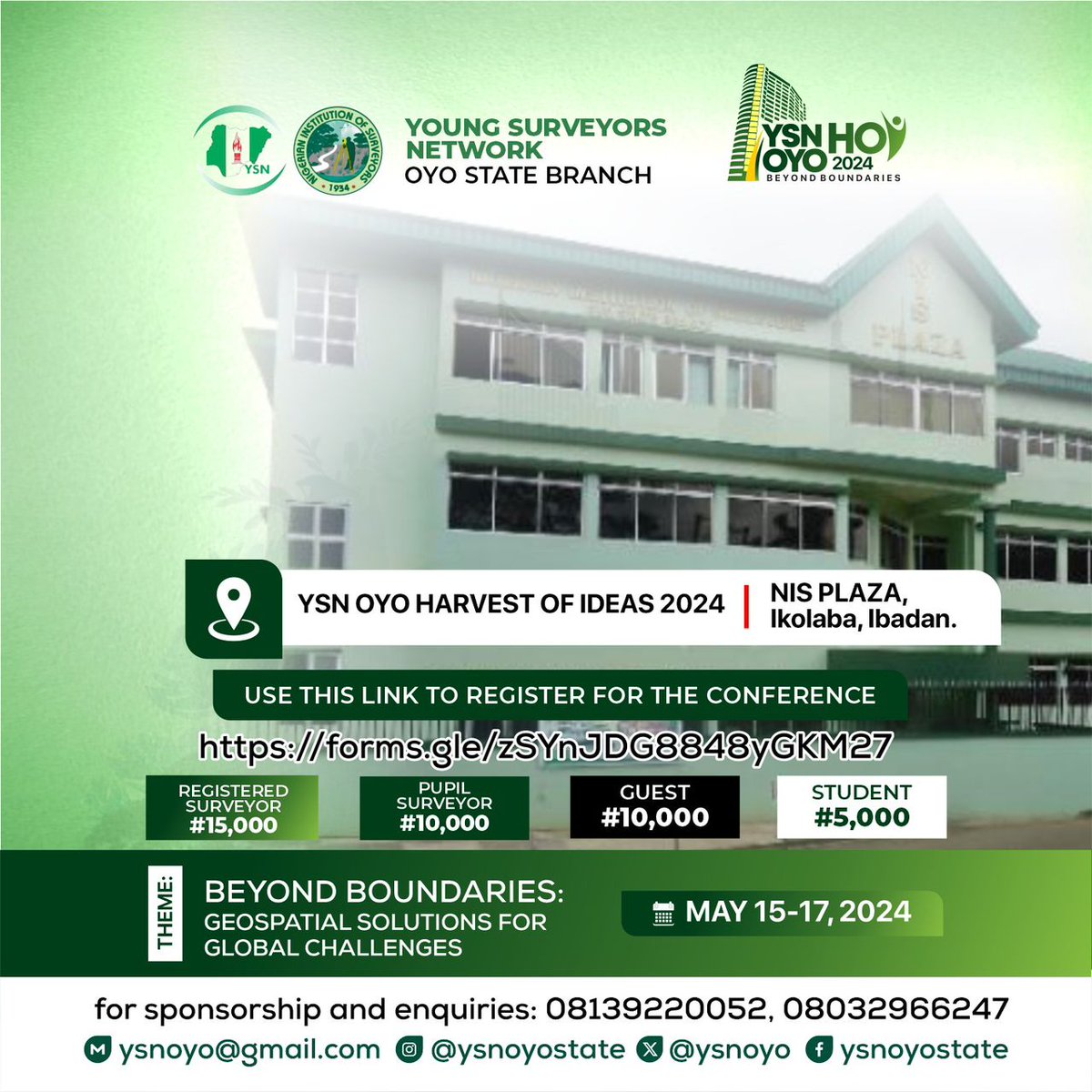 Young Surveyors Network, Oyo State (@ysnoyo) on Twitter photo 