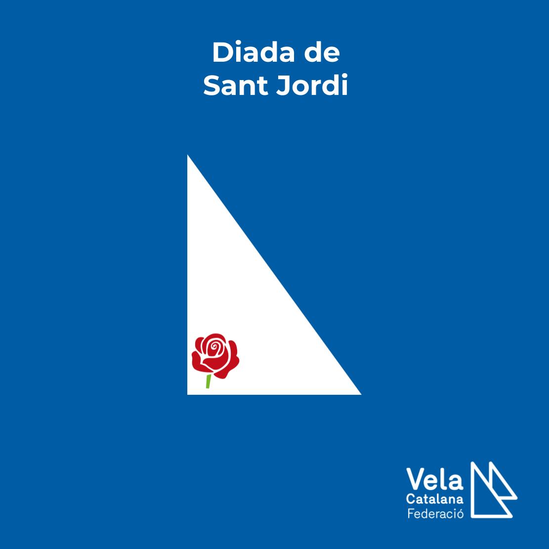 vela_cat's tweet photo. 🌹Feliç Diada de Sant Jordi i Santa Jordina a totes i tots!📖 #velacatalana #SantJordi2024 https://t.co/faAQOW5rNm