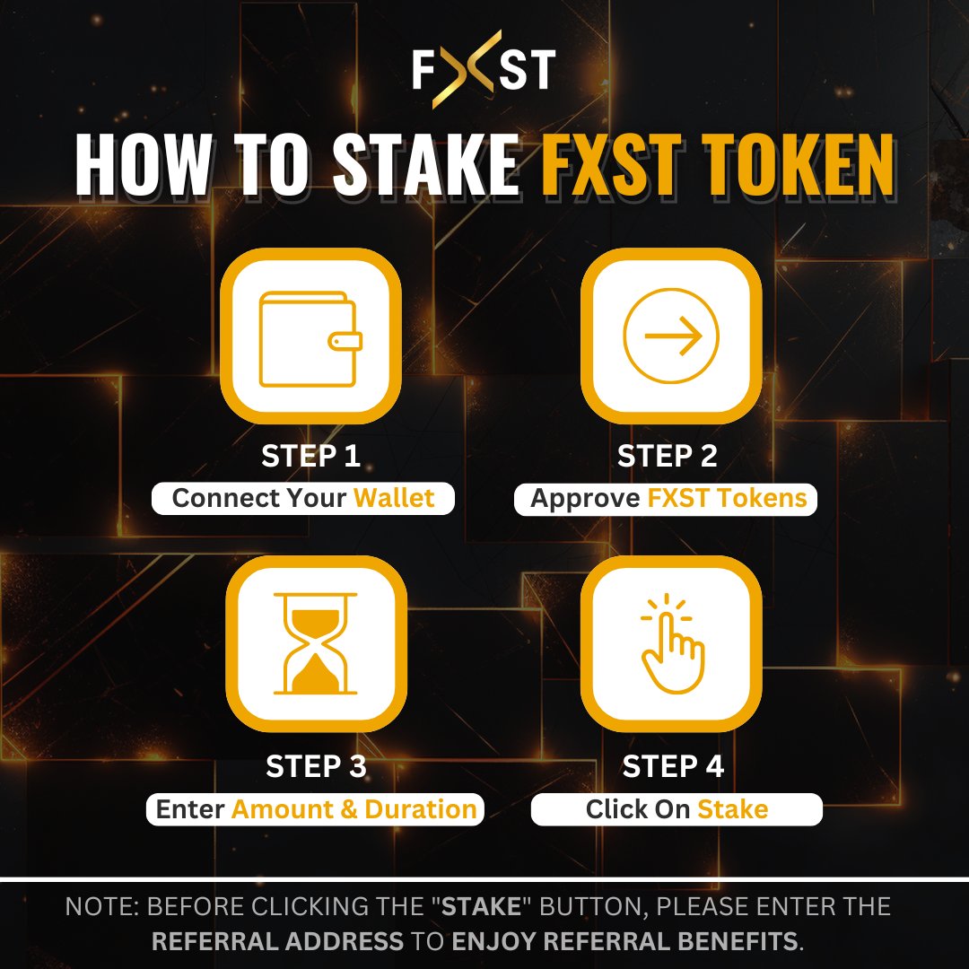 Start staking your FXST tokens today and unlock a world of passive income opportunities! 💰 #FXST #FXSTSTOCK #fxstocktoken #StakingRewards