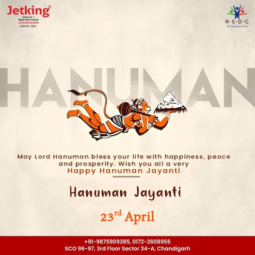 May the boundless devotion and strength of Hanuman inspire joy and blessings in your life this Hanuman Jayanti! Jai Shri Ram 📷📷'
#JetkingChandigarh #hanumanjanmotsav #jaishreeram📷 #ayodhyadham #hanumangarhi #jaihanuman📷 #sankatmochan