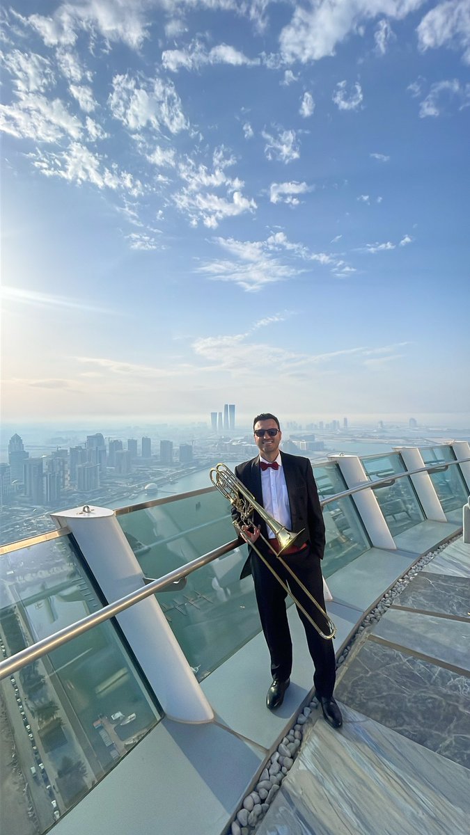 Doha Skyline from @raffleshotels 
@seshires @qatar_phil #Doha #Qatar #Visitqatar