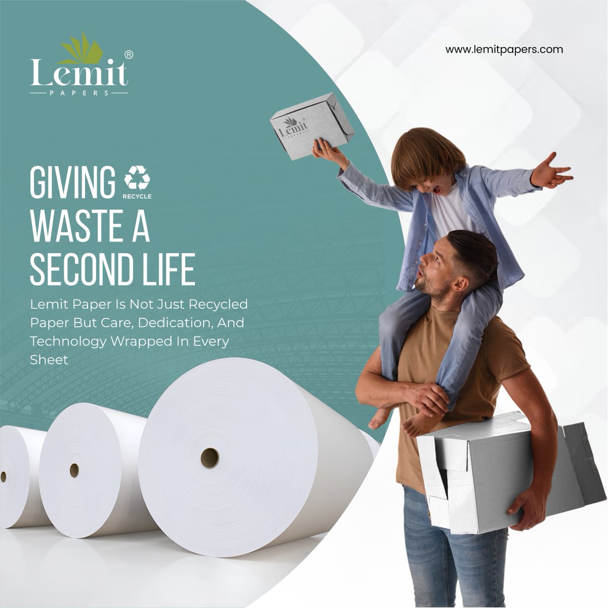 Lemit paper combines technology, care, and dedication into every sheet, making it more than just recycled paper.
.
For More Info visit website:
lemitpapers.com
.
#duplexboard #paperboard #packaging #paperindustry #papermaking #papermanufacturer #LemitPapers