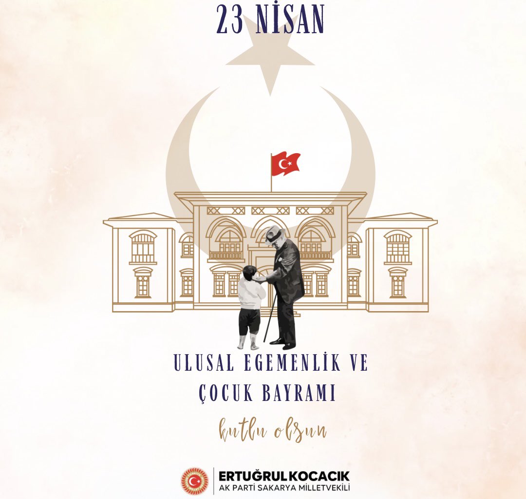 #23Nisan Ulusal Egemenlik ve Çocuk Bayramı'mız kutlu olsun🇹🇷

TBMM’nin kuruluşunun 104.yılı ve 23 Nisan Ulusal Egemenlik ve Çocuk Bayramı'nı kutluyor,başta Gazi Mustafa Kemal Atatürk olmak üzere Aziz Şehitlerimizi,Kahraman Gazilerimizi rahmet ve minnetle anıyoruz.
#TBMM104Yaşında