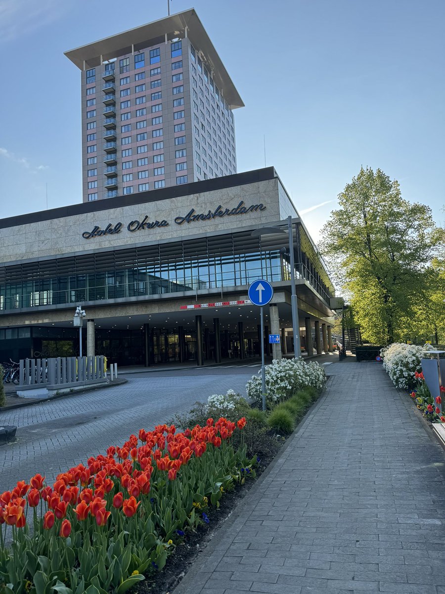 YanQinyq's tweet photo. ☀️🌷Good morning from Flame 2024 in sunny Amsterdam 

I really look forward to the event with so many energy professionals attending this year 

#ONGT #FlameConf https://t.co/QE33BXecSf