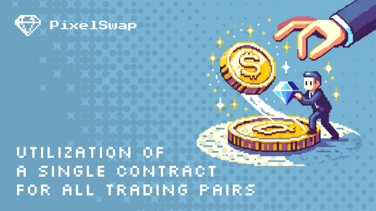 #PixelSwap101: How does PixelSwap achieve Swap Routing?

Through Swap Routing feature, PixelSwap can facilitate direct Jetton/Jetton exchanges, even if there is no liquidity pool between this pair. This is because PixelSwap used a Single Contract architecture in its design,…