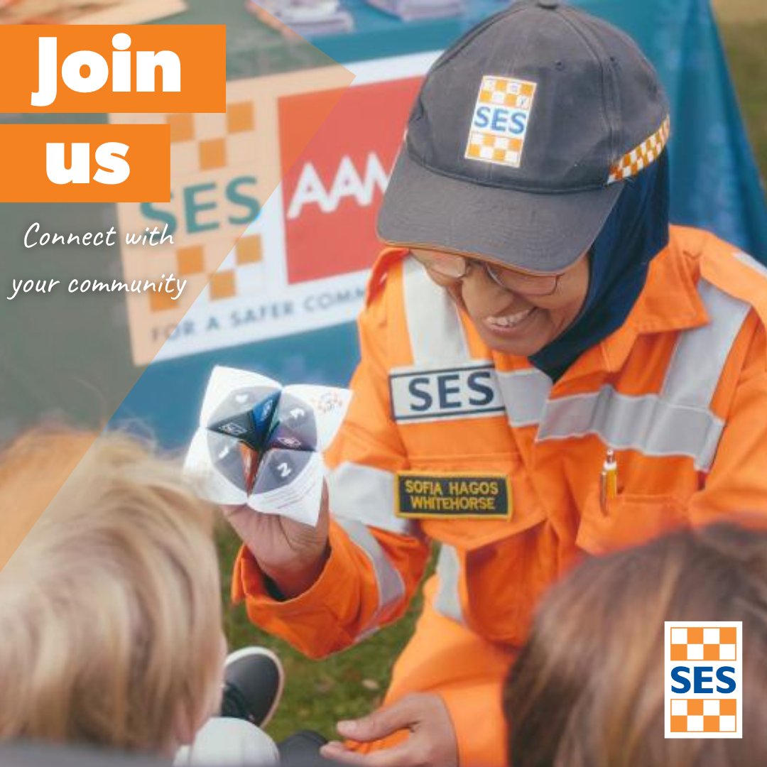 Are you looking for a way to connect with your community? At VICSES, we have a broad range of volunteer roles available spanning from on-the-ground response to community engagement, administration, and more. Find out more here: ses.vic.gov.au/join-us