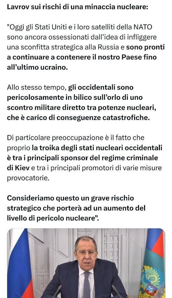 IL 25 APRILE,
LIBERIAMOCI DELLA NATO! ☮︎🏳️‍🌈☮︎
#USA #NATO #25APRILE #Liberazione #MaiPiuFascismi #Resistenza #1Maggio #PrimoMaggio #1m2024 #UE #Europee2024 #ElezioniEurope #PartitoDemocratico #PD #EllySchlein #GiorgiaMeloni #FratellidItalia #M5S #MarioDraghi #DRAGHI