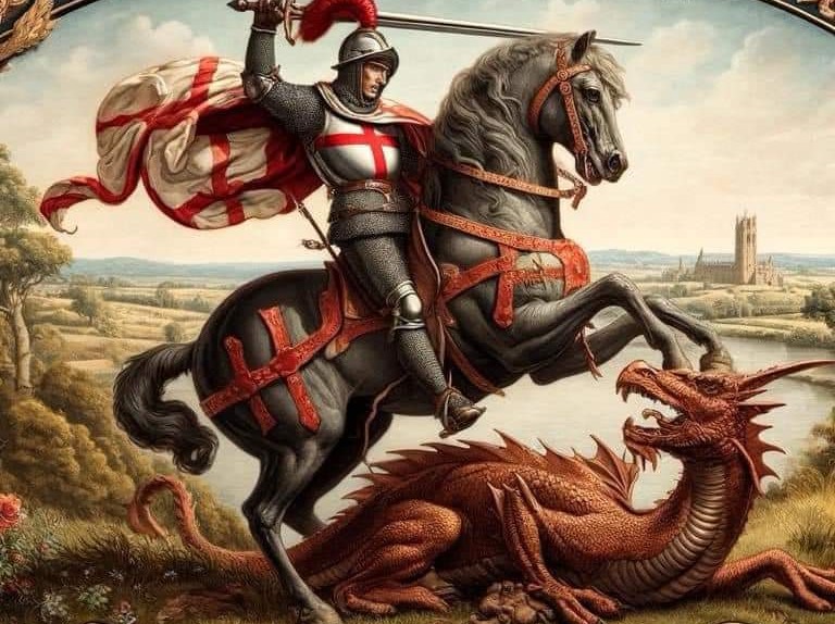 Happy #StGeorgesDay 🏴󠁧󠁢󠁥󠁮󠁧󠁿