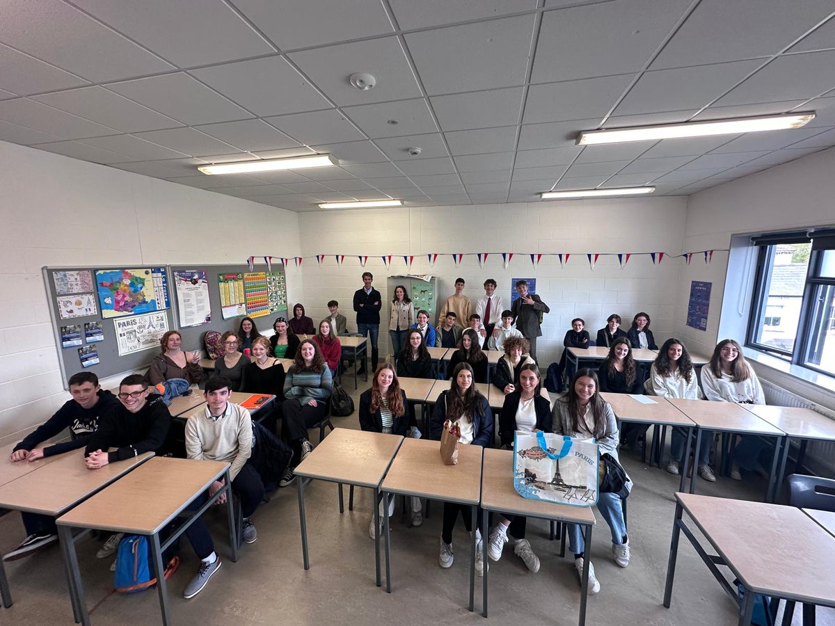 Hier, Newpark accueillait une classe de Seconde du Lycée polyvalent Victor Duruy de Bagnères-de-Bigorre dans le cadre d'une visite Erasmus +.