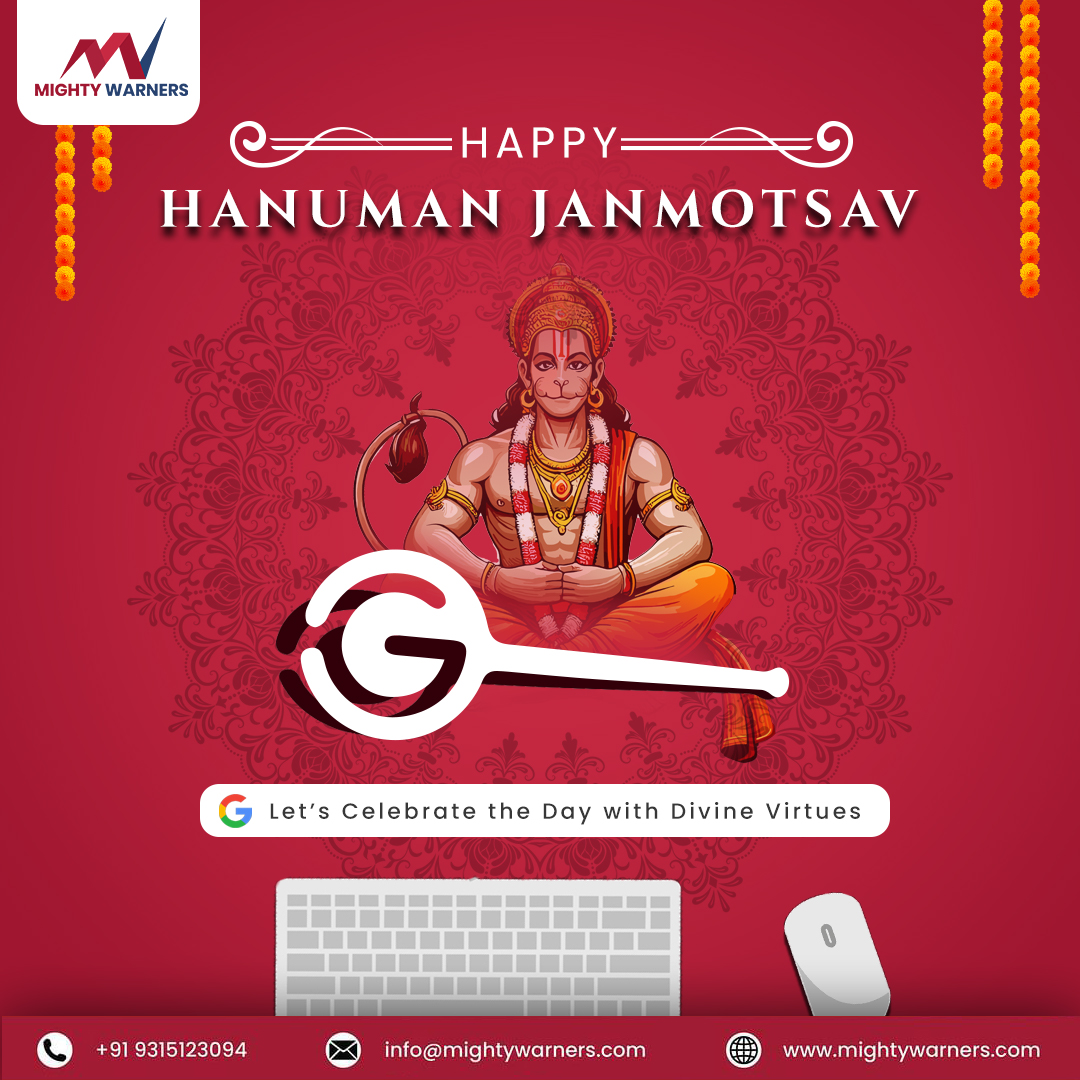 WarnersMighty's tweet photo. On this auspicious day, may Lord Hanuman remove all barriers and positively enrich your life. We wish you immense physical and mental power, unwavering devotion, simplicity, and purity in all forms. #HappyHanumanJanmotsav !
.
#mightywarner #hanumanjanmotsav #हनुमान_जन्मोत्सव https://t.co/1u0ZcoV9HA