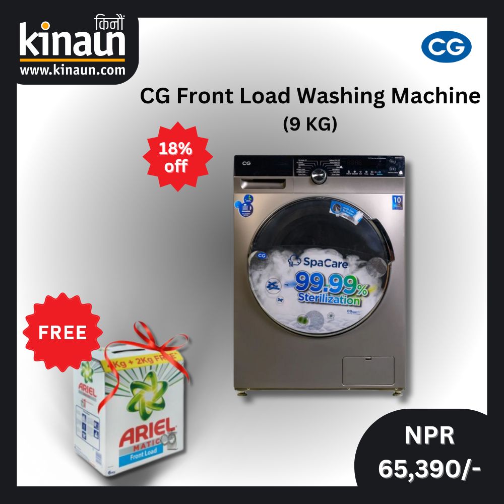 Flat 18% OFF on CG 9 Kg Front Load Washing Machine + 6 Kg Ariel Detergent Powder worth NPR 1500 FREE !!!

kinaun.com/product/cg-9-k…

#CGDigital #washingmachine #FrontLoadWashingMachine #homeappliances #discount #Offer #kinaunshopping #किनौं