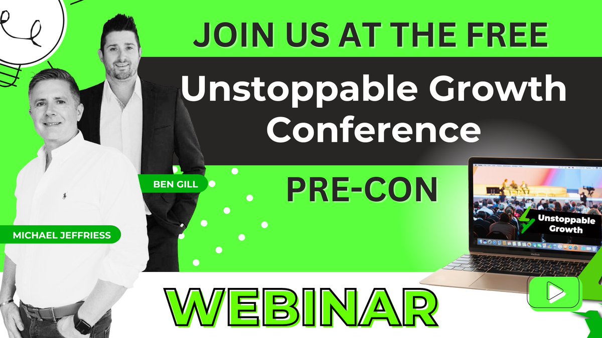 Join us at the free Unstoppable Growth Conference pre-con webinar - Wed 24th April 11 am AEST.
Find out all about the conference and what you can expect. Plus, you'll get the chance to meet us and the other sponsors - speed-dating style.
REGISTER NOW: lightyeardocs.com.au/event-details/…