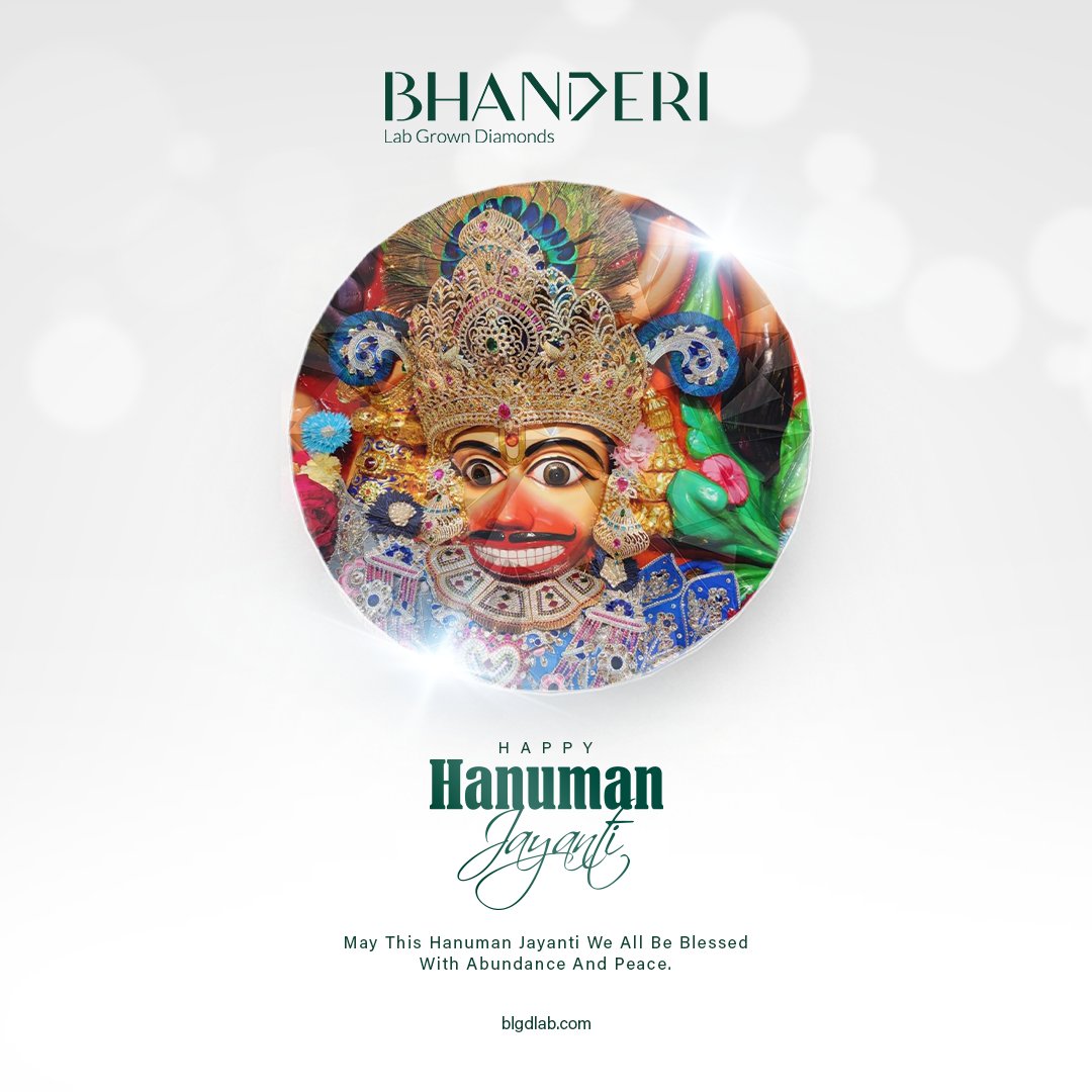 On the occasion of Hanuman Jayanti, let's remember the teachings of humility and selflessness from Hanuman's life.

#Bhanderi #blgd #HanumanJayanti #LordHanuman #labgrowndiamonds