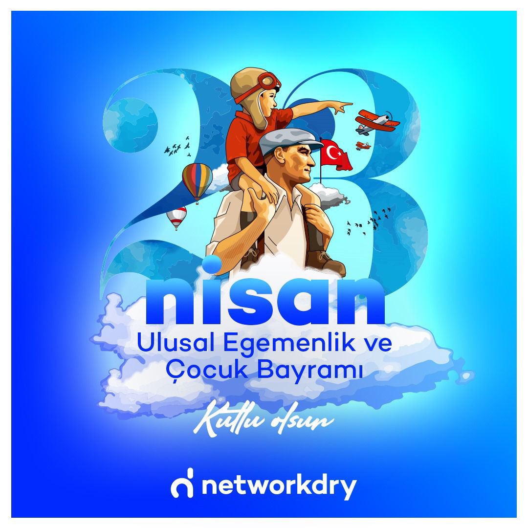 Sevinin küçükler, övünün büyükler, bugün 23 Nisan!  23 Nisan Ulusal Egemenlik ve Çocuk Bayramı’mız kutlu olsun!

#23NisanUlusalEgemenlikveÇocukBayramı #ÇocukBayramı