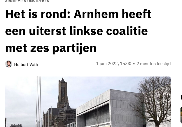 En dat allemaal 'dankzij' die linkse kliek daar in Arnhem!!11! 
Links krijg niks voor elkaar en komt louter op voor de elite. Met PVV aan de macht zou dit nooit gebeuren!