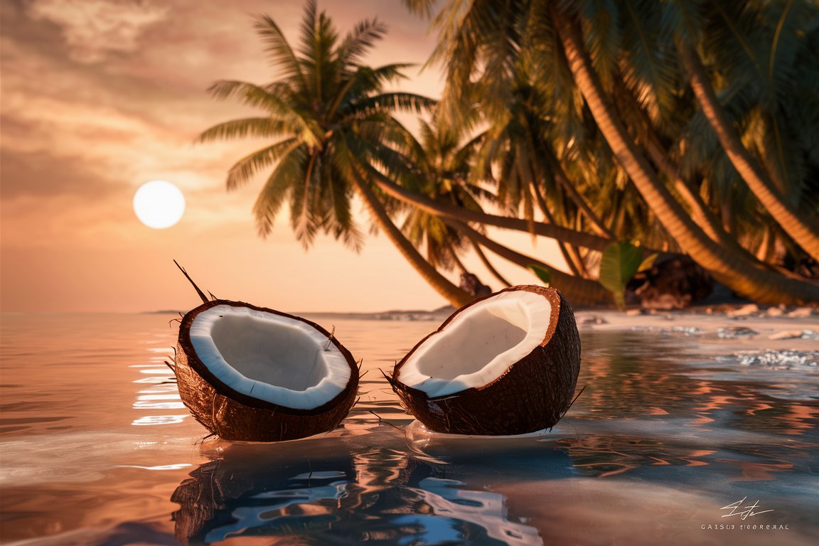 Unwind with @siddipetme Where two coconuts on a sun-kissed beach symbolize the essence of pure relaxation. Let us be your gateway to paradise.
 #SiddipetMe #beachlife #EscapeToBliss #PeaceOfMind #PeaceRiver #environment