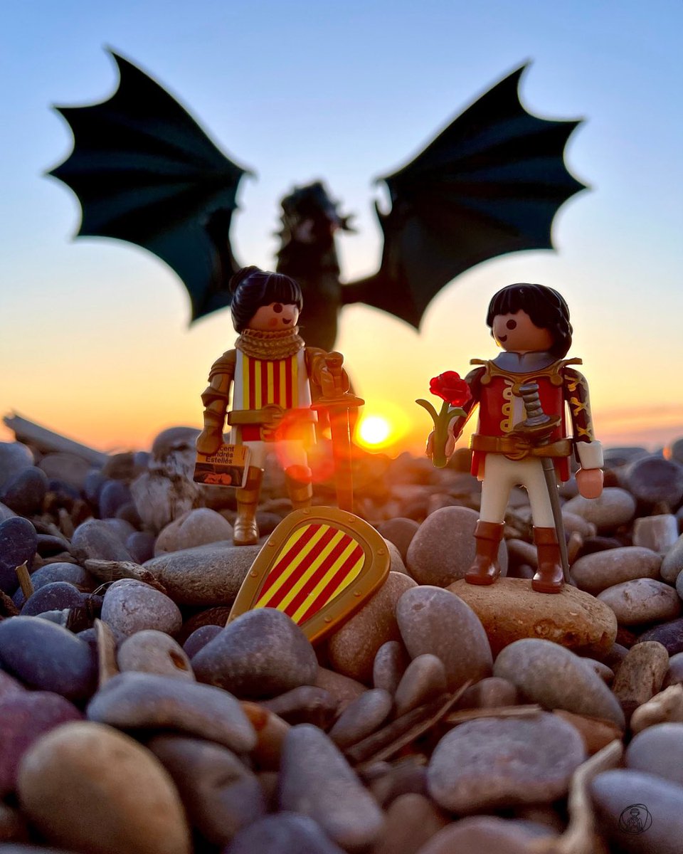CristianBlo's tweet photo. 🥹 Ompliu aquest dia de cultura, bellesa, tradició, amor, llibres i roses.
📚🌹 Bona diada de Sant Jordi 2024 a tots!
#SantJordi #2024 #DiadaSantJordi #vicentandrésestellés #cultura #llengua #tradició #catalunya #literatura #rosa #llibre #drac #princep #princesa #love #amor https://t.co/VWvuqj49S9