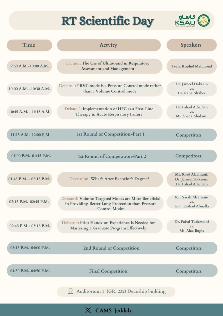 Calling all Respiratory Therapists &amp; future RTs 📢

Don't miss this chance to level up your skills !!