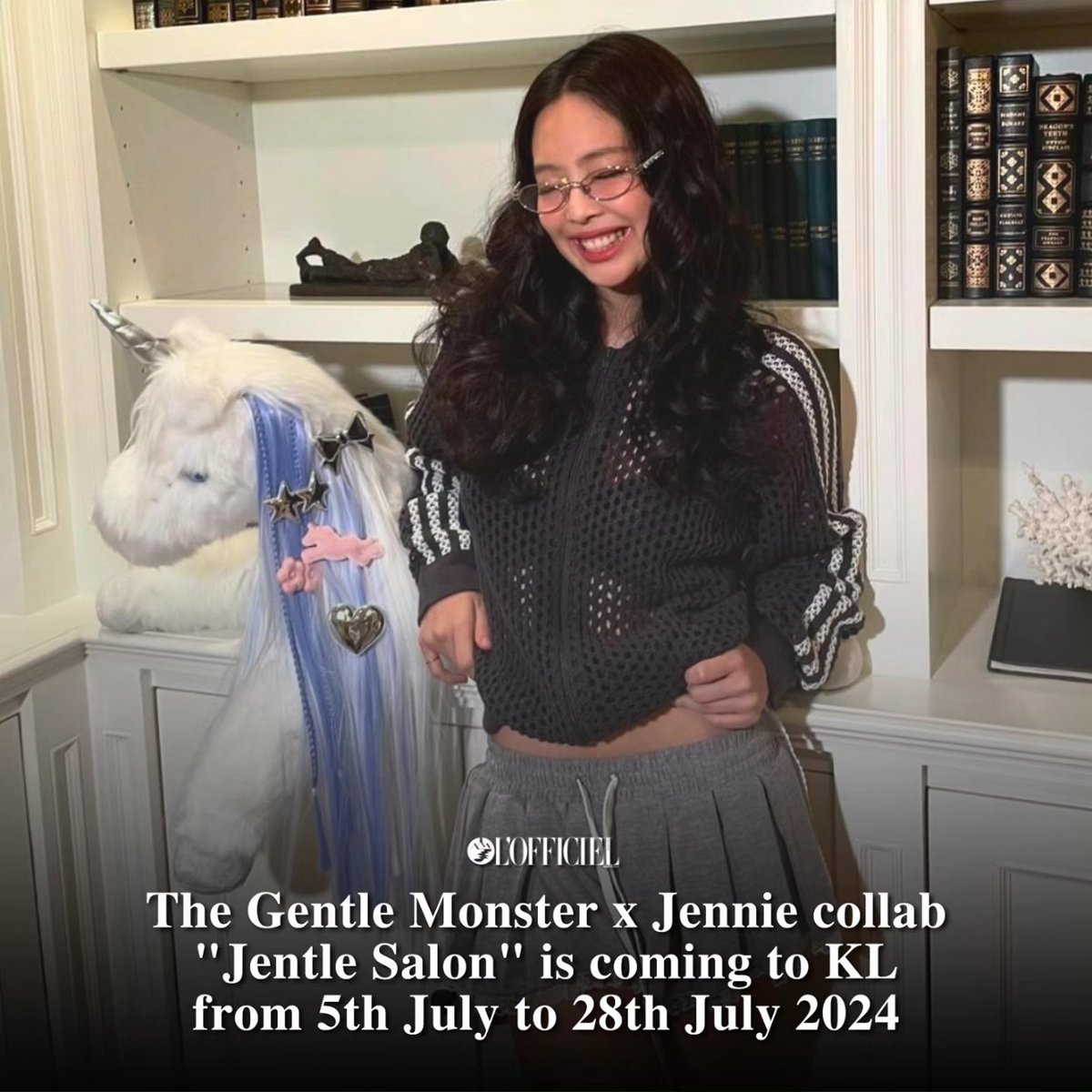 Are you ready for #JentleSalon? Here's everything you need to know about the #GentleMonsterxJennie collaboration including the coming pop-up in KL!

Link: lofficielmalaysia.com/fashion/everyt…

#JENNIE #gentlemonster #JENNIExGentleMonster #제니 #블랙핑크 #BLACKPINK #blackpinkjennie