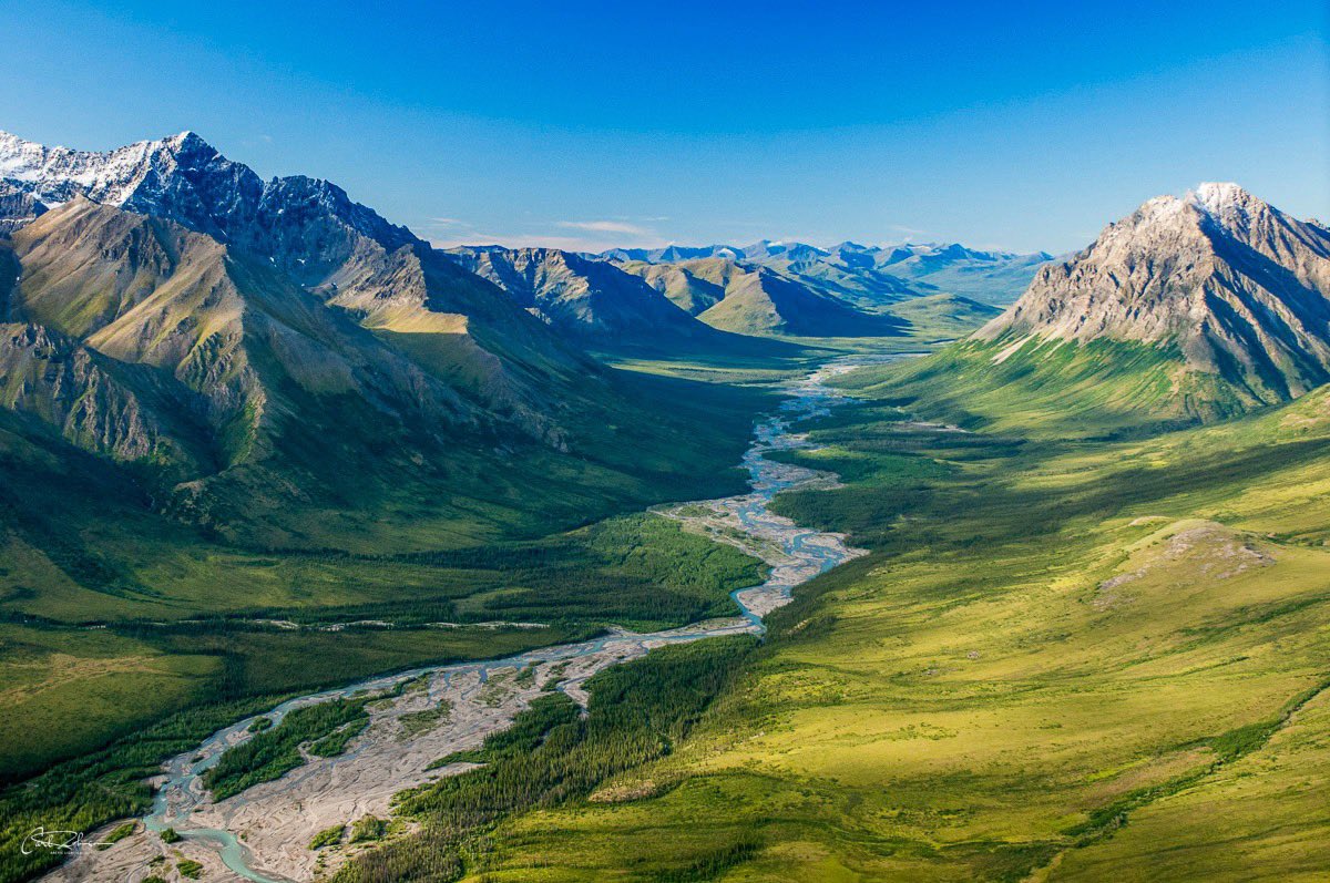 For today’s featured national park for #NationalParksWeek, I take you to the Alaskan Arctic. Established by President Carter in 1980 Gates of the Arctic National Park & Preserve. At 8.5 million acres (7.2 million acres designated wilderness), it is the 2d largest national park.