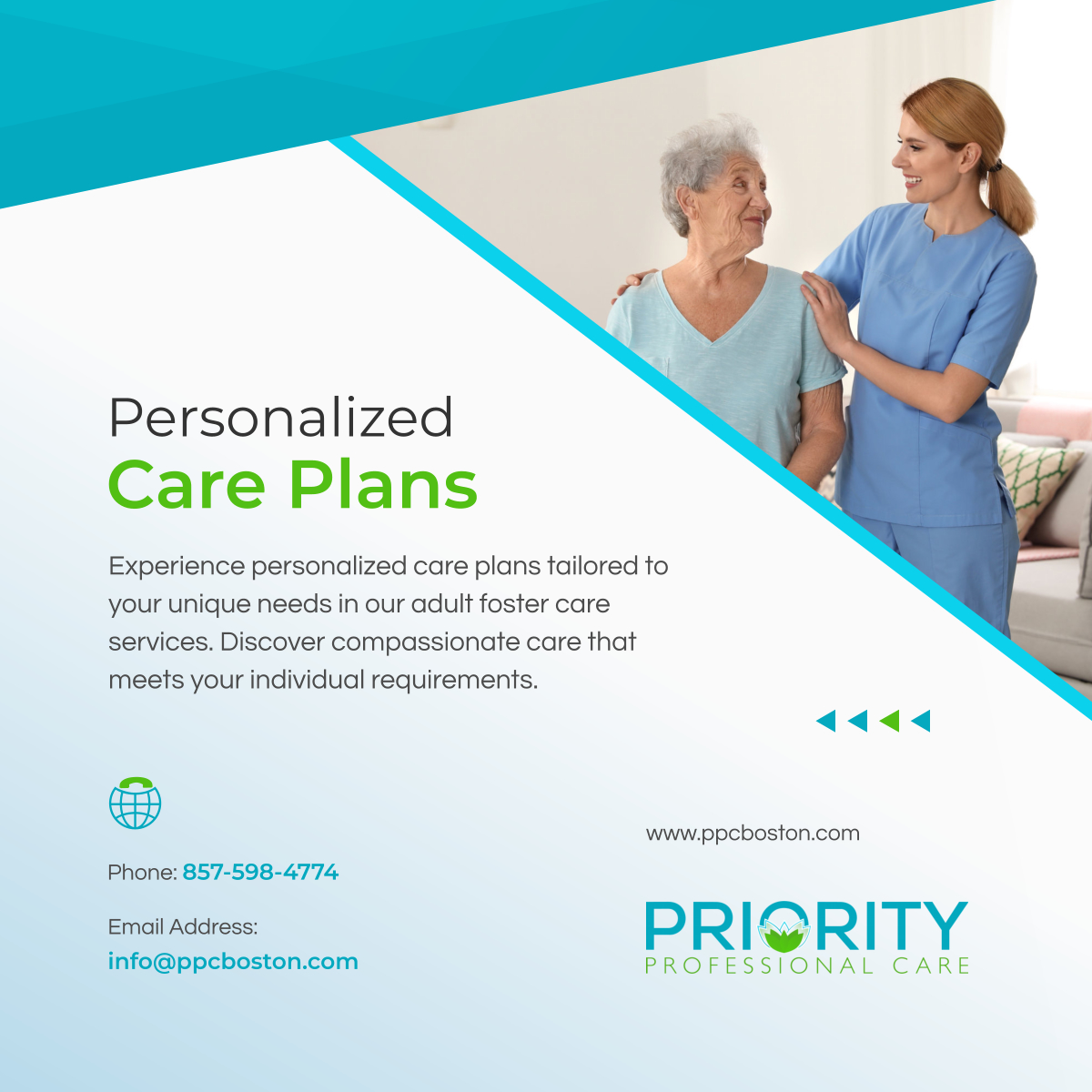 Experience compassionate care with personalized care plans in our adult foster care services. Your well-being is our priority. Visit our website to learn more: ppcboston.com. 

#PersonalizedCare #CaregiverSupport #MentalHealthMatters #TrainingTuesday