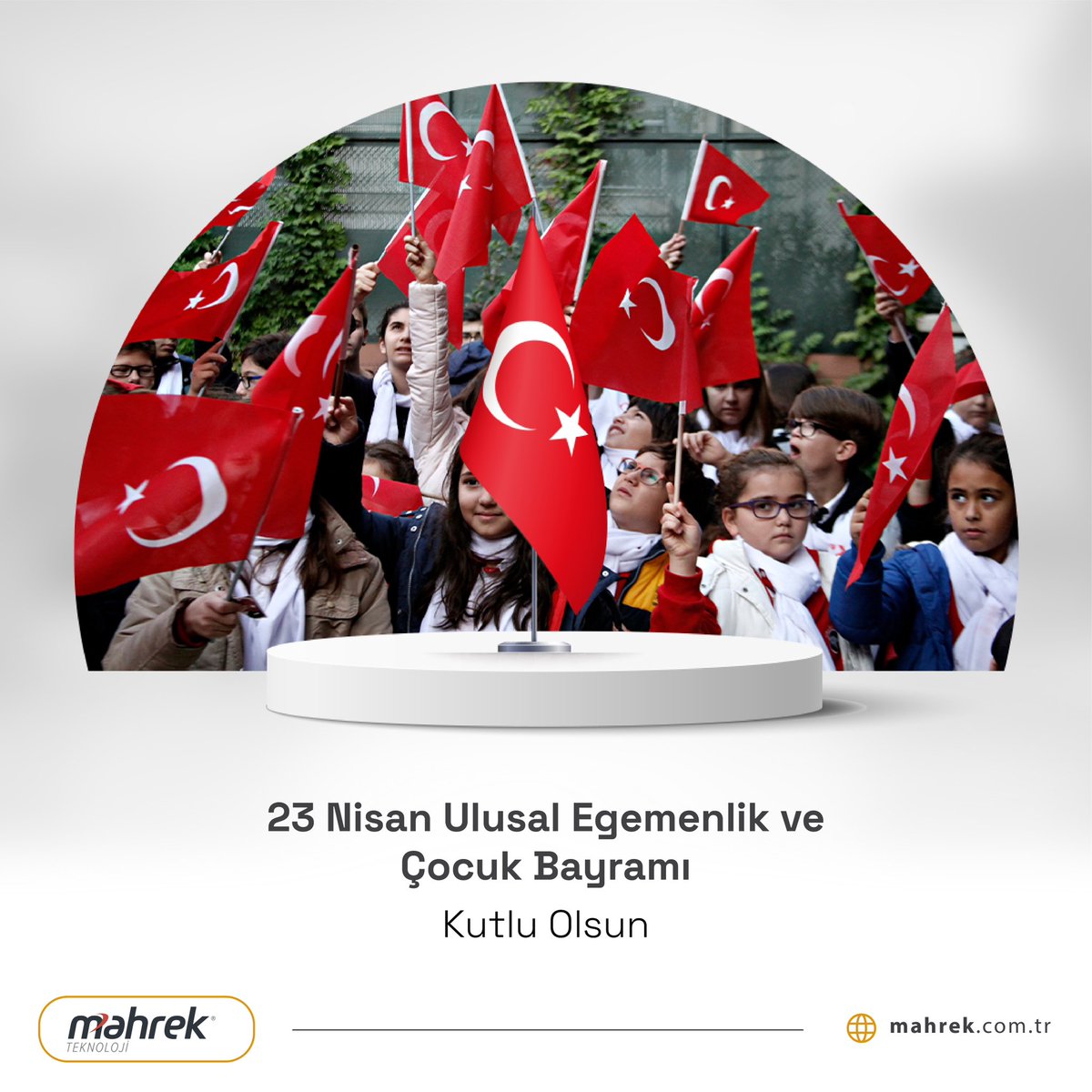 23 Nisan Ulusal Egemenlik ve Çocuk Bayramı'nı en içten dileklerimizle kutlar, geleceğimizin teminatı olan çocuklarımızın mutluluk ve başarı dolu günler geçirmesini dileriz.
#23nisan #Çocukbayramı #UnitedGroup #mahrek