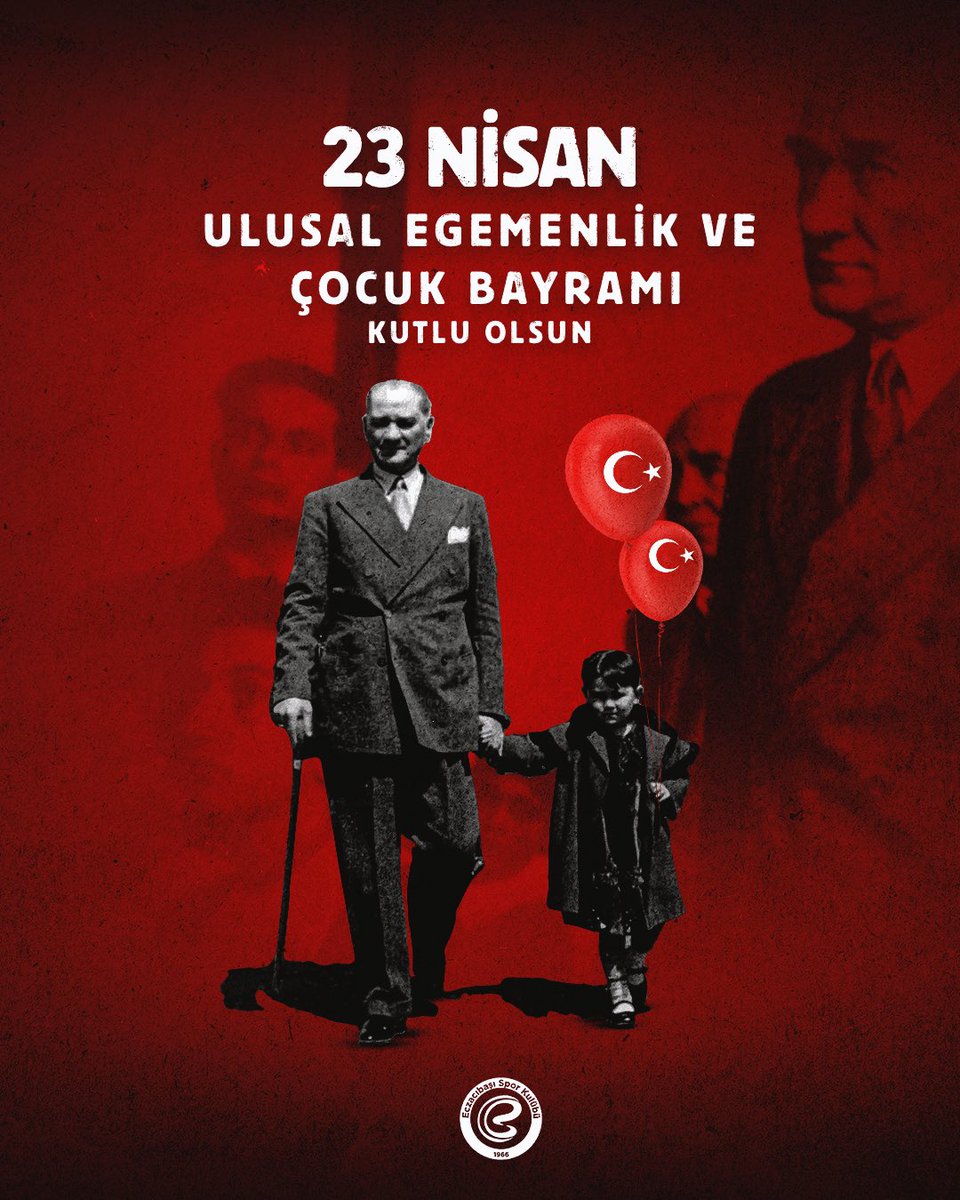 Umut dolu yarınlarımızın teminatı bugünün çocuklarıdır.🎈 23 Nisan Ulusal Egemenlik ve Çocuk Bayramımız kutlu olsun! 🇹🇷