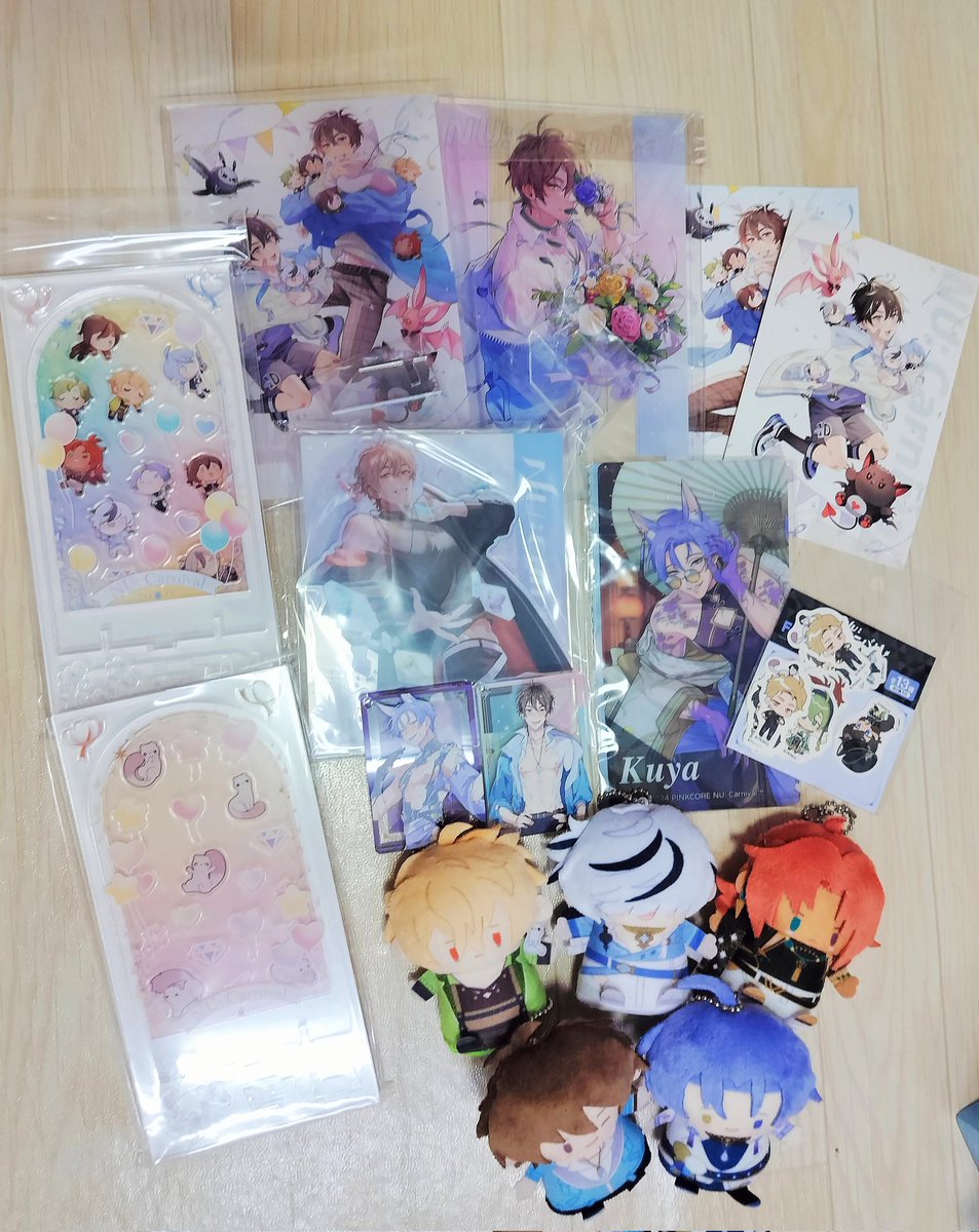 「เพิ่งทะลายกล่องพัสดุค่ะกู๊ดนูสวยตาแตกตลอ」|Miru ✨ H56 Doujima SGのイラスト