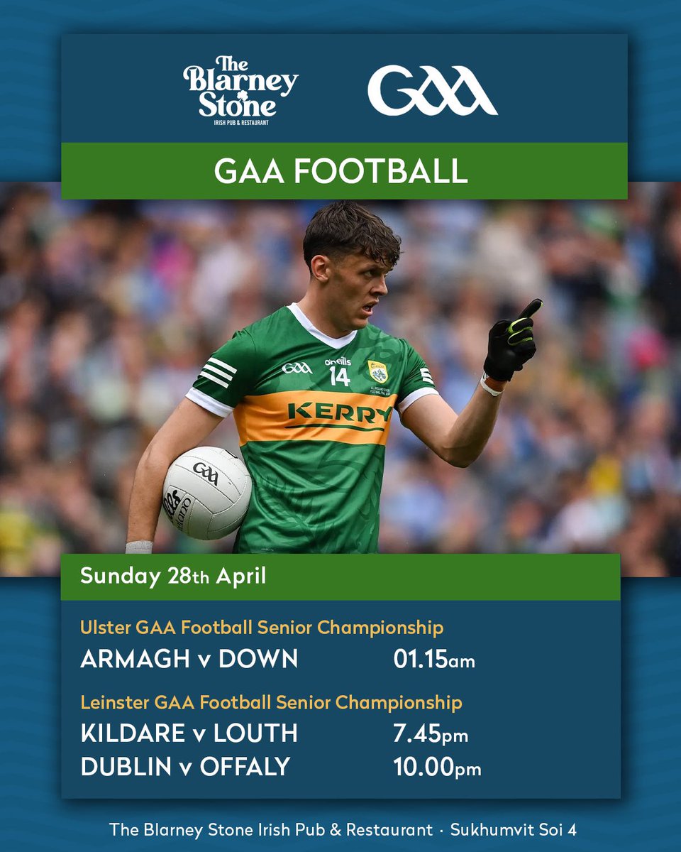 BlarneyStoneBkk's tweet photo. https://t.co/dtWfhOyuTE

Keep watching to find out! 
#GAA 
Limerick v Tipp - Sunday @ 10pm! 
#theblarneystonebkk https://t.co/qeuN3HLXeZ