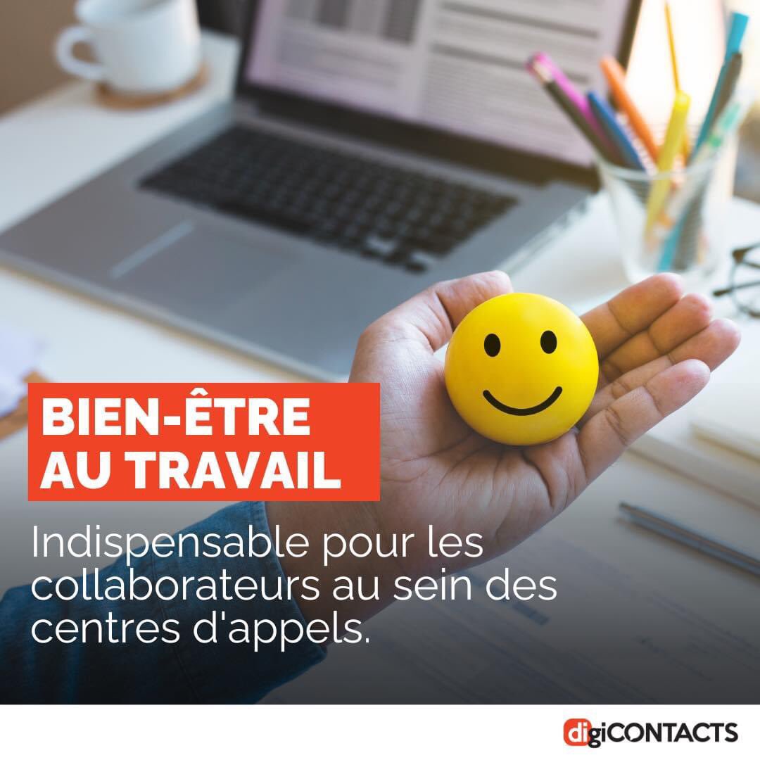 digicontacts's tweet photo. ✨ Priorisez le bien-être au travail pour des collaborateurs épanouis au sein des centres d'appels !

💼💆‍♂️ Assurer un environnement propice à la santé mentale et au bonheur de vos équipes est essentiel pour garantir leur motivation et leur productivité. 🌟 https://t.co/BxIKBzkYpS