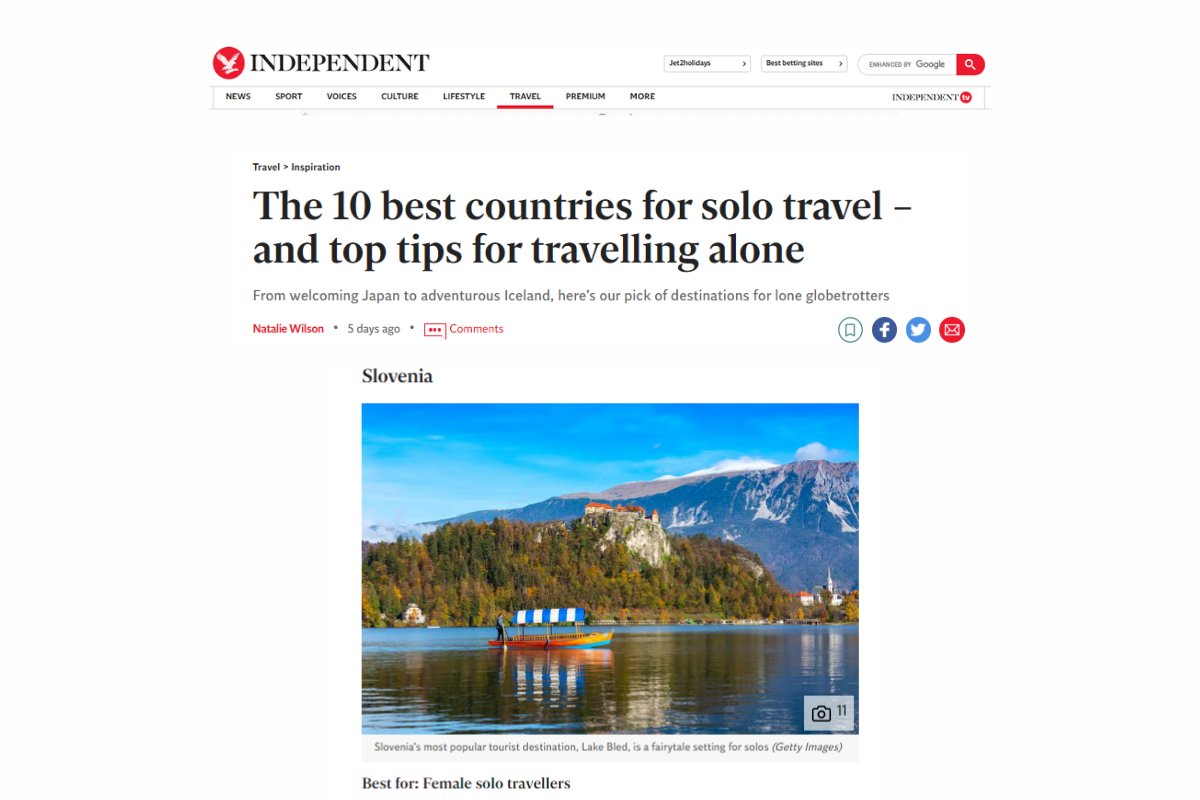 🌍✨ Slovenia shines as a haven for female solo travelers! From the leafy streets of Ljubljana to the serene shores of Lake Bled, discover safe, accessible, & enchanting destinations. Perfect for your solo adventure! 🏰🍷 #ifeelsLOVEnia #SoloTravel More: ter.li/qoft9h