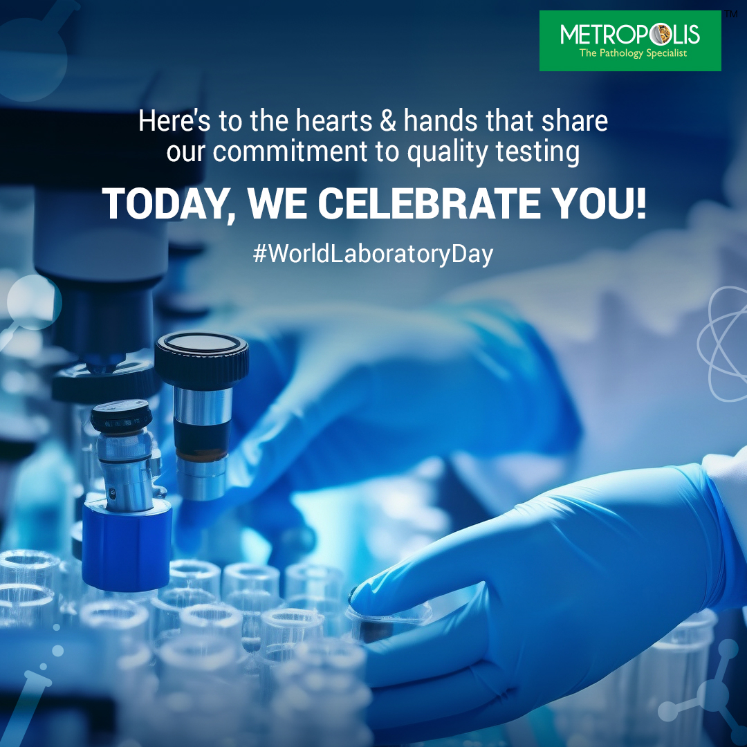 Without our doctors and trained professionals, Metropolis wouldn’t be able to deliver truly reliable reports like it does. This #WorldLaboratoryDay we’re grateful for those who share our vision and commitment!

#MetropolisHealthcare