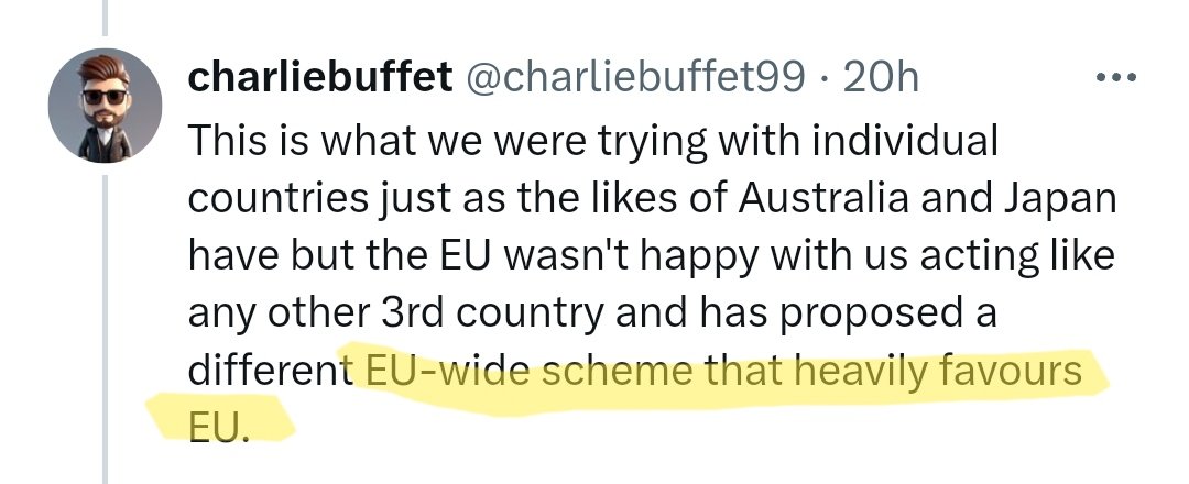 Wait, what, Europe did something that favours Europe? Shocker. Exceptionalists really seem to think that Europe should act to benefit third countries, not it's members.