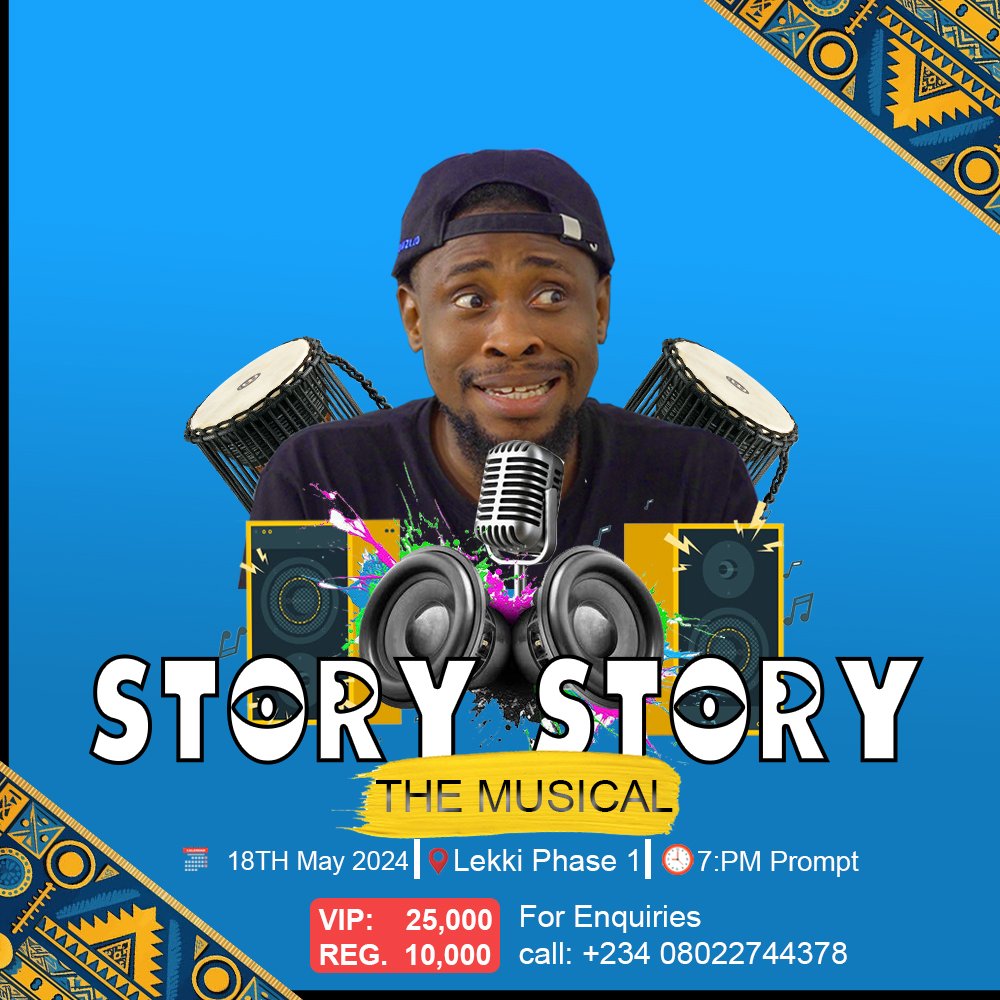 Hi guys my first live theatre performance'Story Story The Musical' is happening on the 18th of May 2024 Mark your calendars people 💃💃💃
.
.
David Mark
Peter Obi
Rain
#LeadBritishSchool 
#TheCardosoEffect