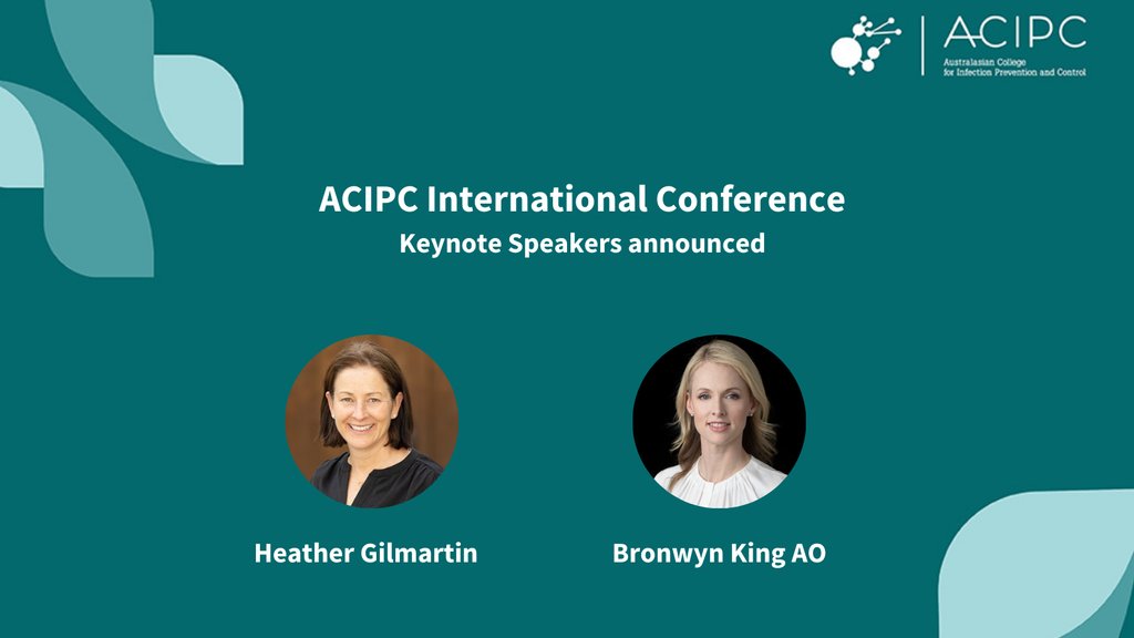 The first of the keynote speakers for the 2024 ACIPC International Conference have been announced. We are excited to welcome Heather Gilmartin and Bronwyn King AO. Register now at: acipcconference.com.au @ACIPC2024 #meetingsinmelbourne #visitmelbourne #visitvictoria