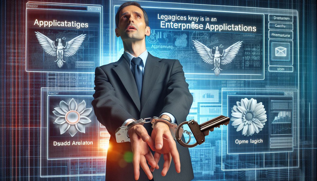 For how long will we be stuck with legacy apps chains? I'm writing on my thoughts of how to make a strategy to rationalize the need for legacy apps using Enterprise Architecture tools. digitalworkplace.no/2024/04/22/wha…