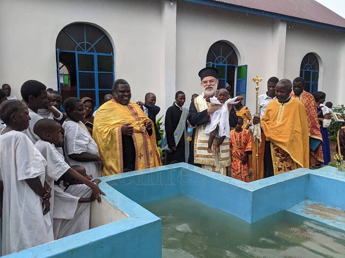 Mass Baptism and Wedding service in Tanzania orthochristian.com/159763.html More than twelve dozen people were baptized into Christ in the Holy Orthodox Church in Tanzania this weekend.