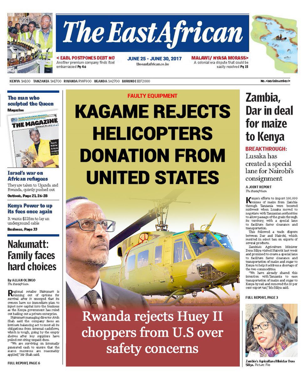 Kagame knew it and he doesn’t joke when it comes to military issues